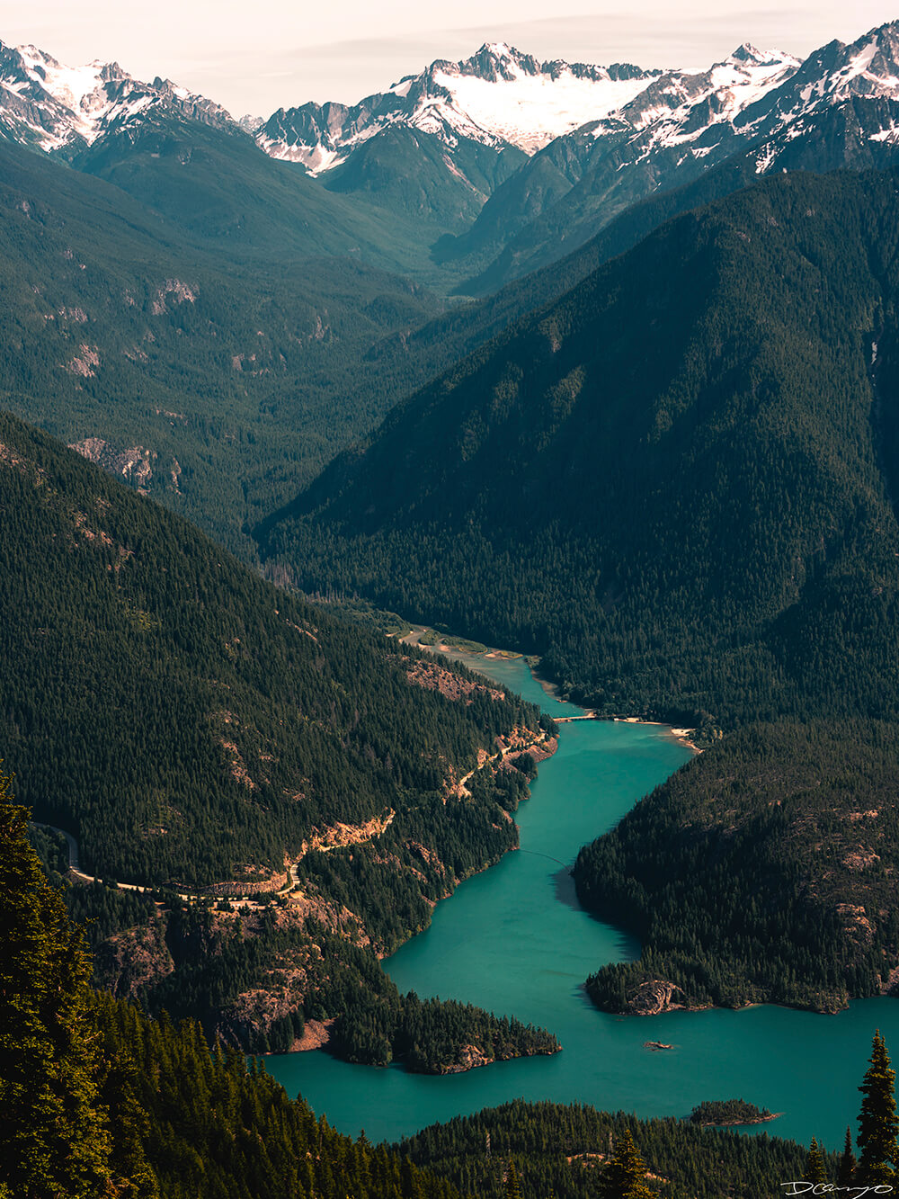 Landscape and portrait photos from a July 2020 trip to the North Cascades. Sourdough Mountain, Diablo Lake, Ross Lake and more.